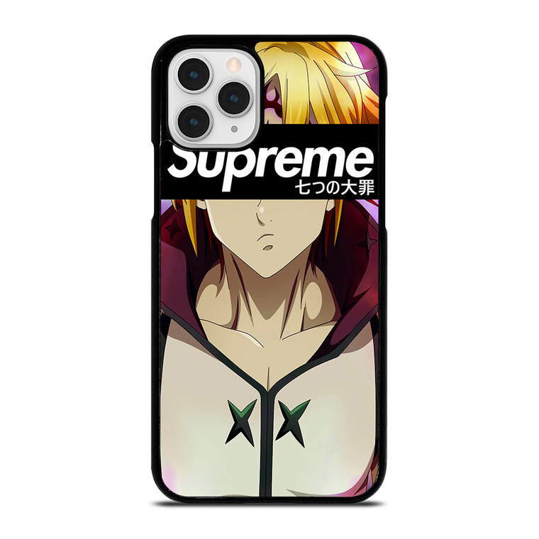 SUPREME MELIODAS SEVEN DEADLY SUPREME  iPhone 11 Pro Case Cover SUPREME MELIODAS SEVEN DEADLY SUPREME  iPhone 11 Pro Case Cover