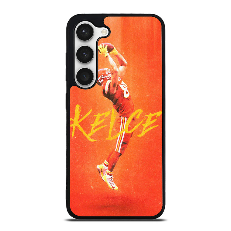 TRAVIS KELCE KANSAS CITY CHIEFS 2  Samsung Galaxy S23 Case Cover TRAVIS KELCE KANSAS CITY CHIEFS 2  Samsung Galaxy S23 Case Cover