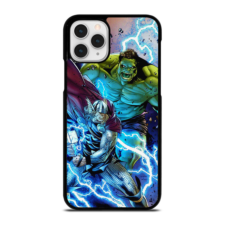 THOR VS HULK MARVEL CARTOON  iPhone 11 Pro Case Cover