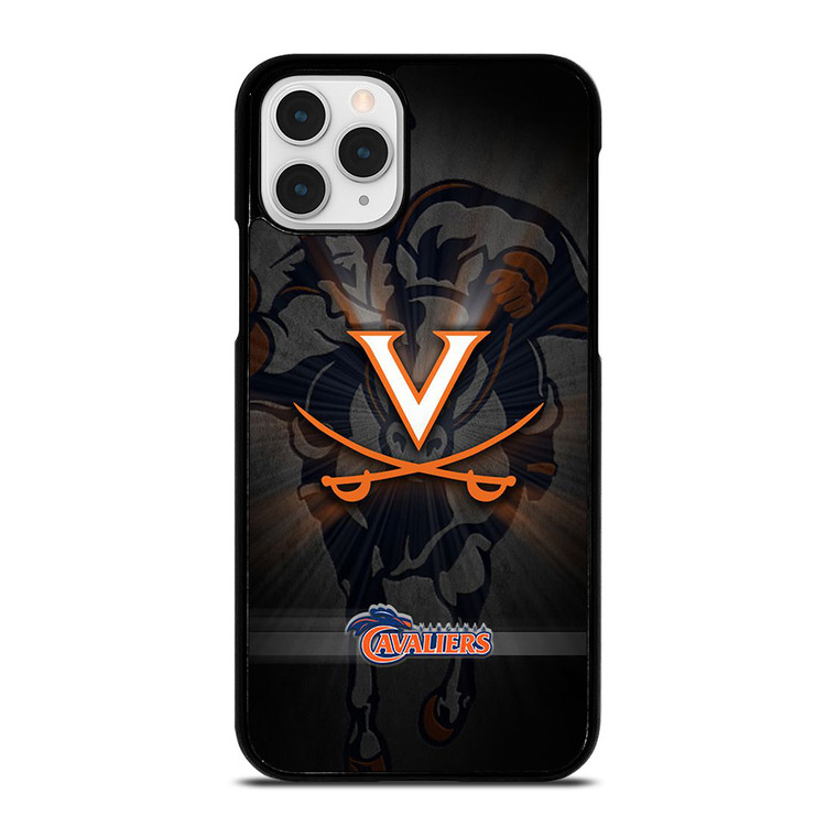 VIRGINIA CAVALIERS METAL ICON  iPhone 11 Pro Case Cover