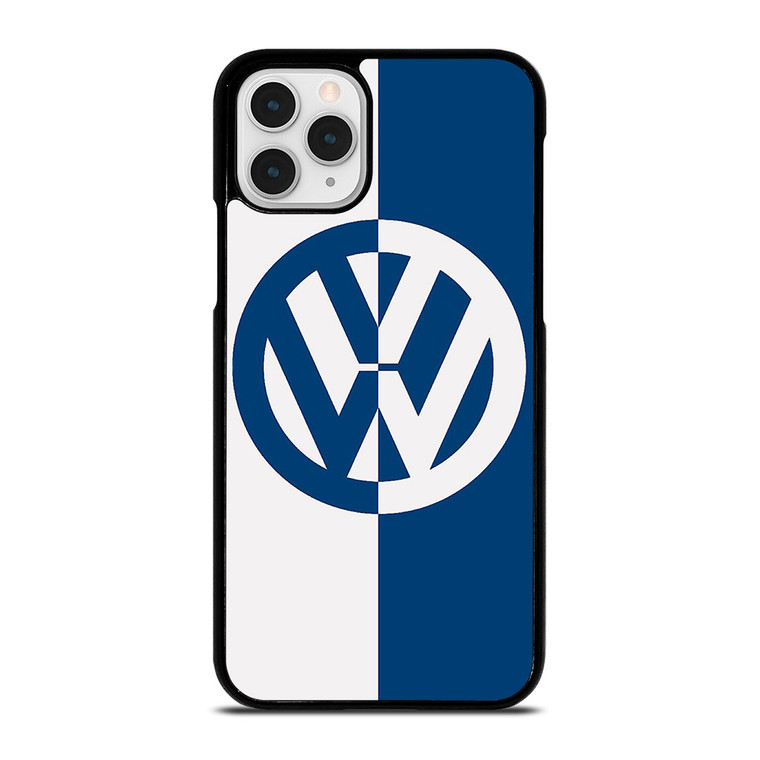 VW VOLKSWAGEN SLICED BLUE LOGO  iPhone 11 Pro Case Cover