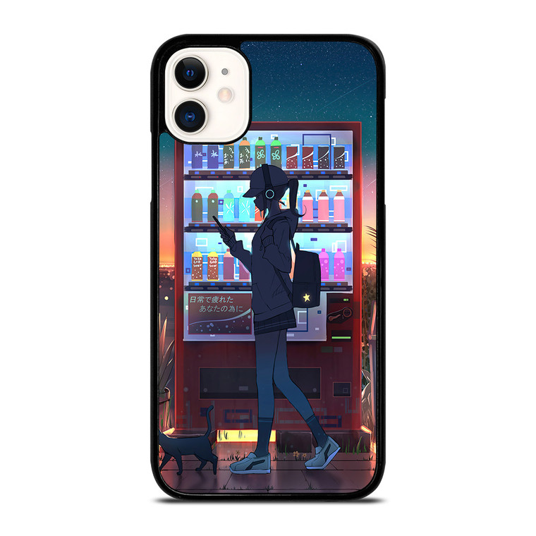 ANIME VENDING MACHINE iPhone 11 Case Cover