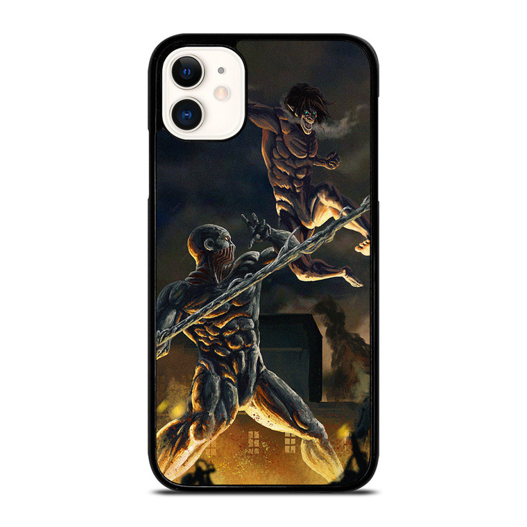 ATTACK ON TITAN VS WARHAMMER TITAN iPhone 11 Case Cover