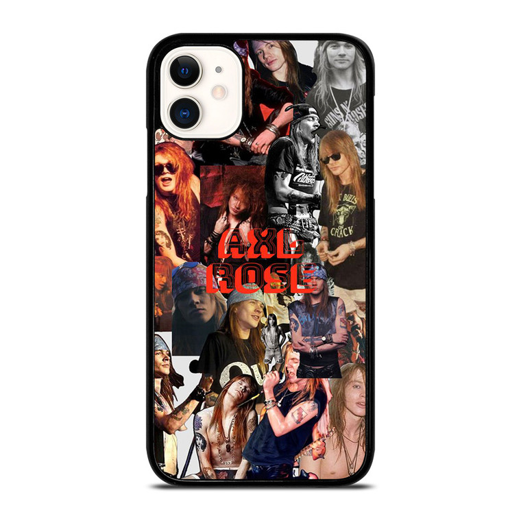 AXL ROSE GUNS N ROSES COLLAGE iPhone 11 Case Cover
