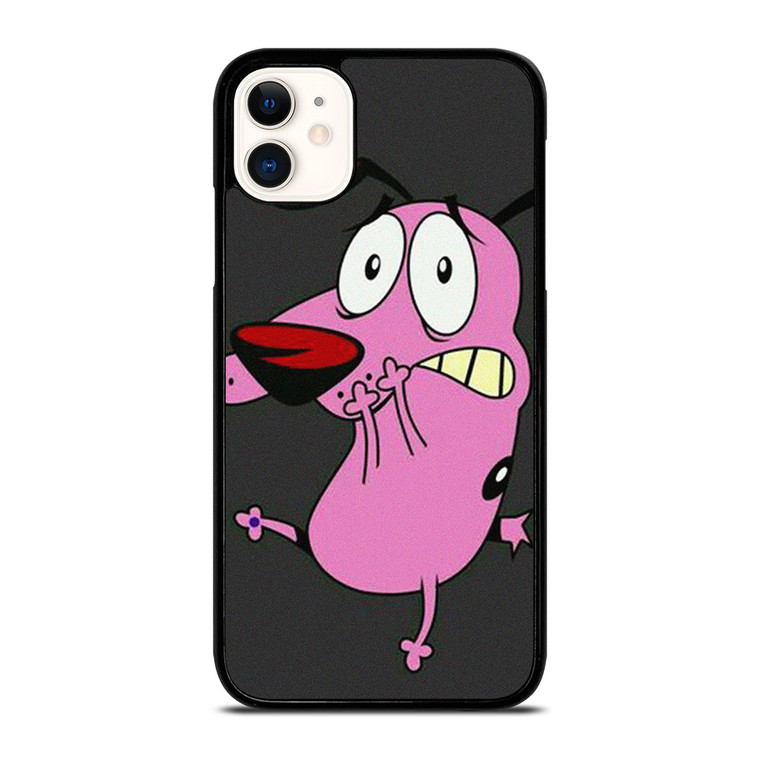 COURAGE THE COWARDLY DOG PINK iPhone 11 Case Cover