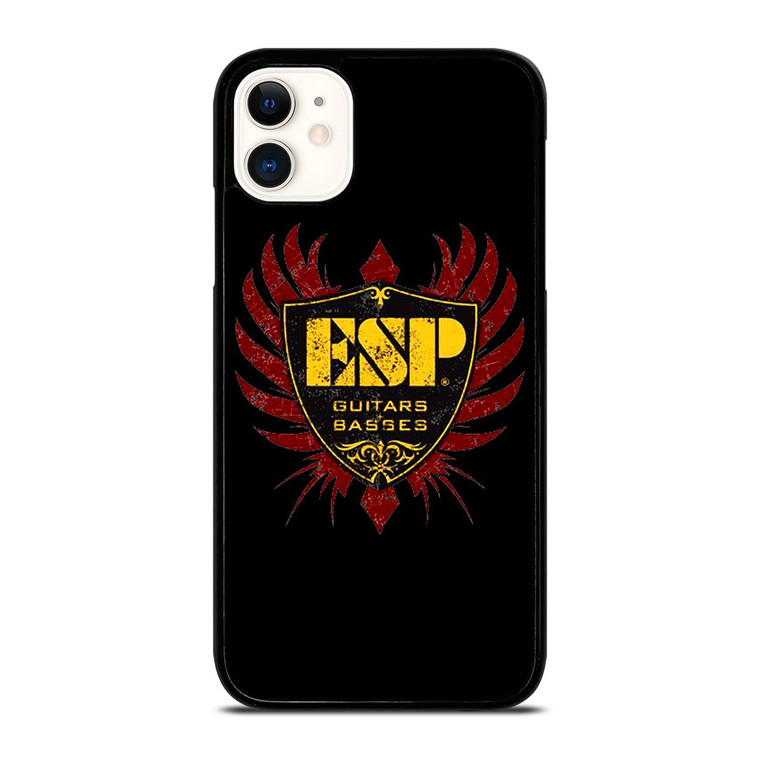 ESP GUITARS AND BASSES BADGE iPhone 11 Case Cover