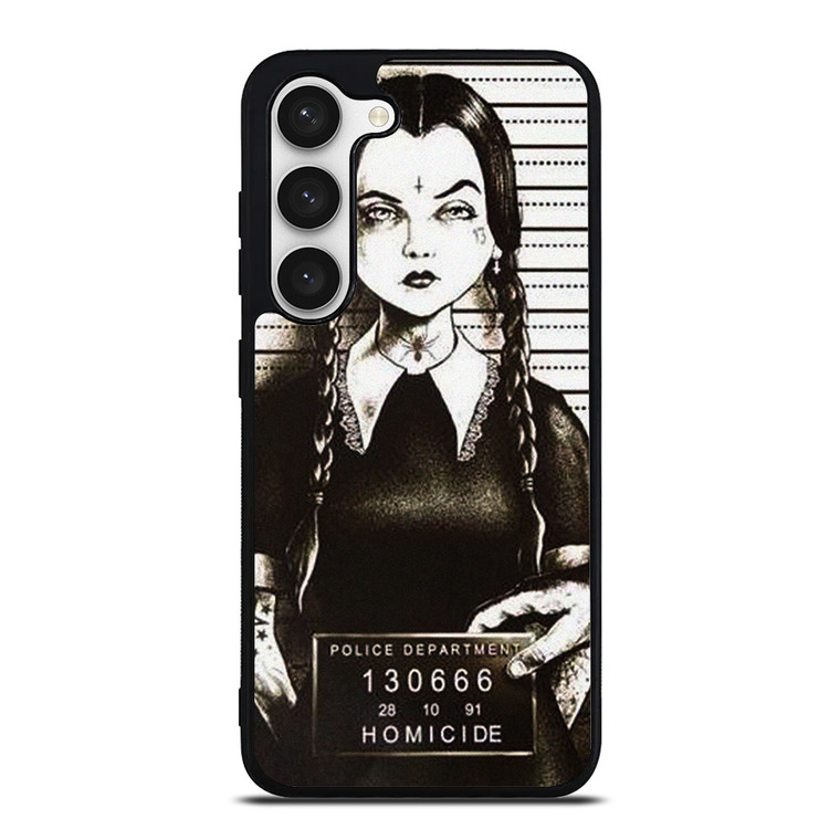 WEDNESDAY ADAMS MUGSHOT  Samsung Galaxy S23 Case Cover