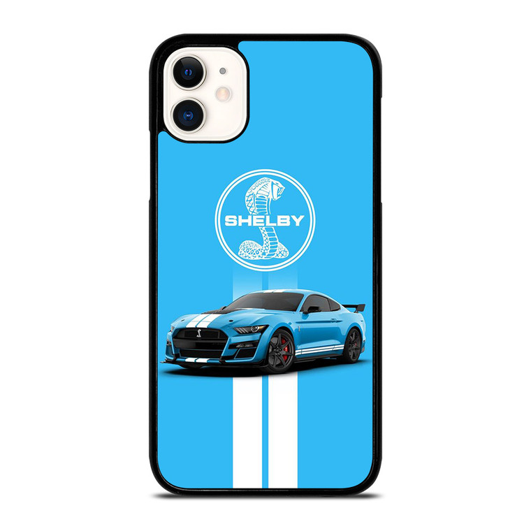 FORD SHELBY ICON BLUE iPhone 11 Case Cover