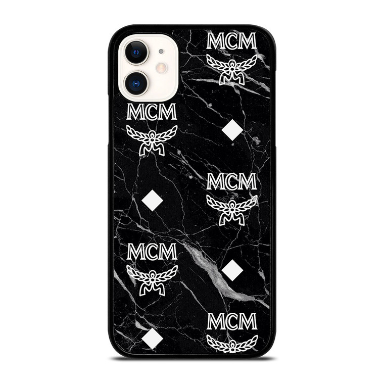 MCM WORLDWIDE MARBLE TEXTURE iPhone 11 Case Cover