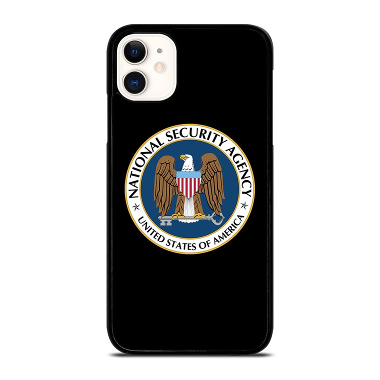 NATIONAL SECURITY AGENCY NSA USA BADGE iPhone 11 Case Cover