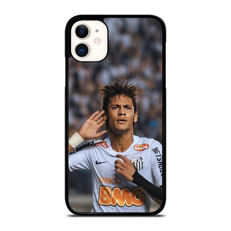 NEYMAR JR SANTOS FC BRAZIL iPhone 11 Case Cover NEYMAR JR SANTOS FC BRAZIL iPhone 11 Case Cover