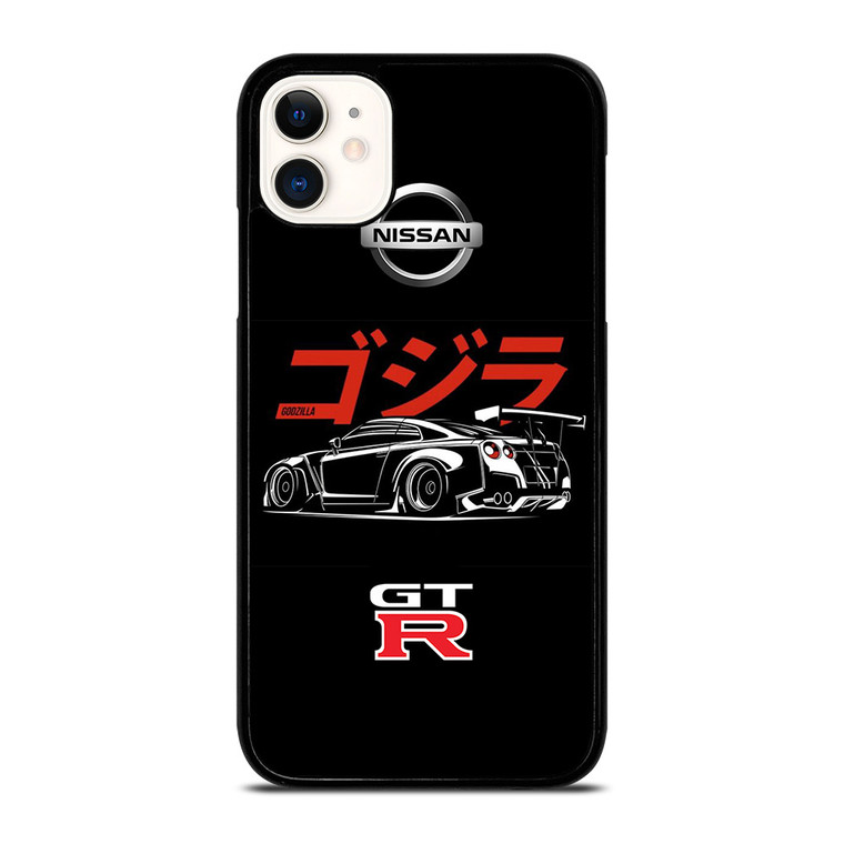 NISSAN GTR GODZILLA JAPAN VECTOR iPhone 11 Case Cover NISSAN GTR GODZILLA JAPAN VECTOR iPhone 11 Case Cover