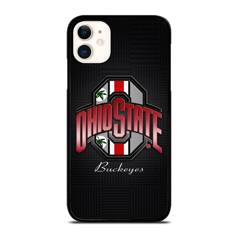 OHIO STATE BUCKEYES WEED METAL SYMBOL iPhone 11 Case Cover