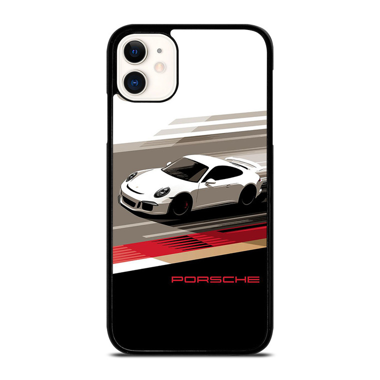 PORSCHE GT3 MINIMALIST iPhone 11 Case Cover