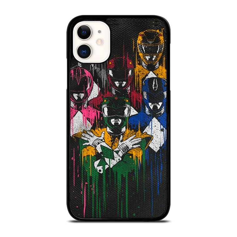 POWER RANGERS BRUSHED ART iPhone 11 Case Cover
