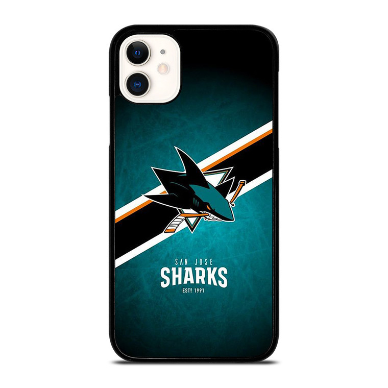 SAN JOSE SHARKS HOCKEY NHL iPhone 11 Case Cover