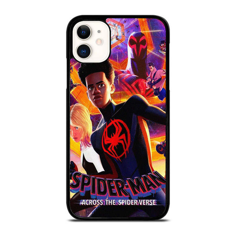 SPIDERMAN ACROSS THE SPIDER VERSE POSTER iPhone 11 Case Cover
