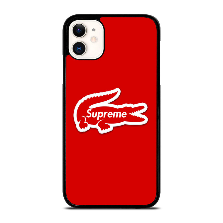 SUPREME LACOSTE COOL iPhone 11 Case Cover