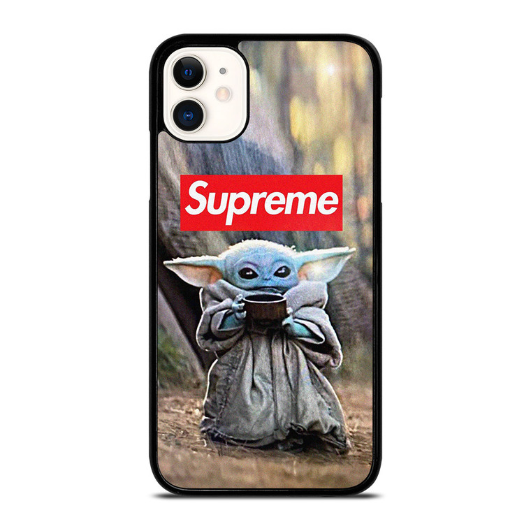 SUPREME YODA STAR WARS iPhone 11 Case Cover SUPREME YODA STAR WARS iPhone 11 Case Cover