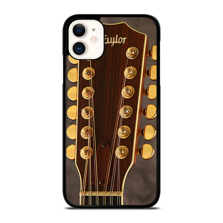 TAYLOR GUITARS HEADSTOCK GOLD iPhone 11 Case Cover