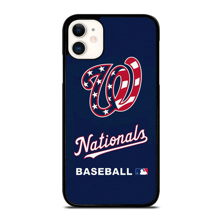 WASHINGTON NATIONALS BASEBALL MLB SYMBOL iPhone 11 Case Cover WASHINGTON NATIONALS BASEBALL MLB SYMBOL iPhone 11 Case Cover