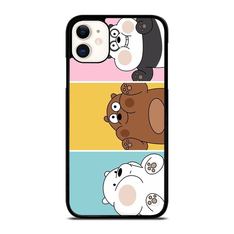 WE BARE BEARS CUTE COLLAGE iPhone 11 Case Cover