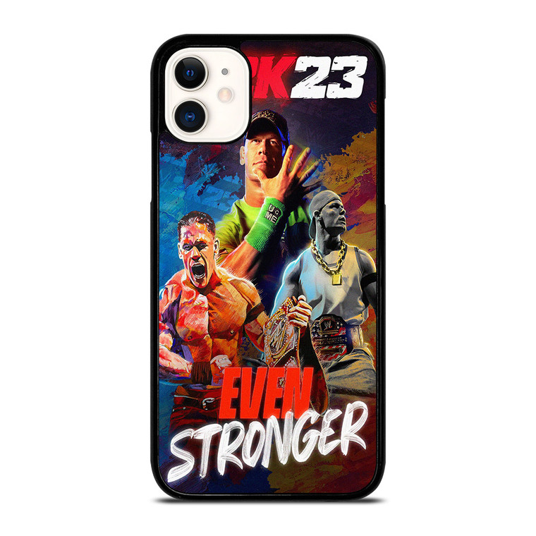 WWE 2K23 WRESTLING JOHN CENA EVEN STRONGER iPhone 11 Case Cover
