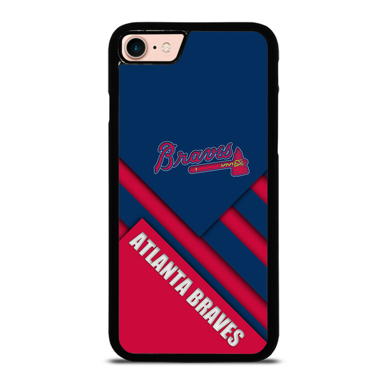 ATLANTA BRAVES BASEBALL ABSTRACT LOGO iPhone 7 / 8 Case Cover