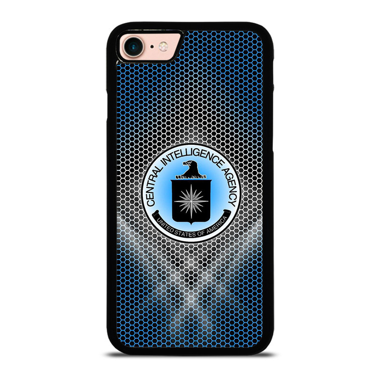 CIA CENTRAL INTELLIGENCE AGENCY CARBON LOGO iPhone 7 / 8 Case Cover