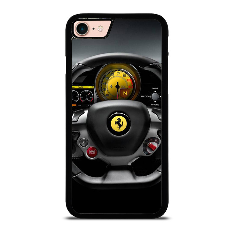 FERRARI BELLISSIMA STEERING WHEEL iPhone 7 / 8 Case Cover