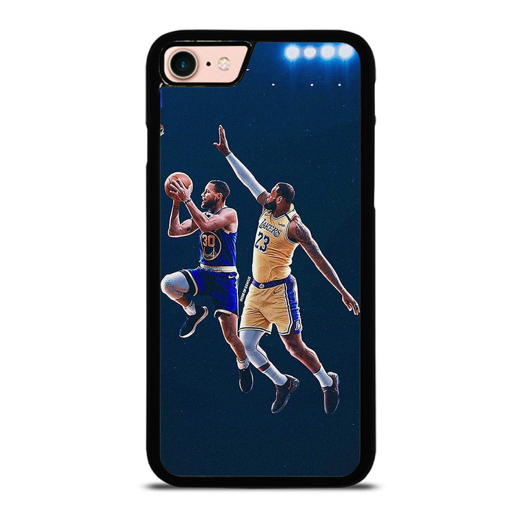 LEBRON JAMES STEPHEN CURRY BASKETBALL iPhone 7 / 8 Case Cover