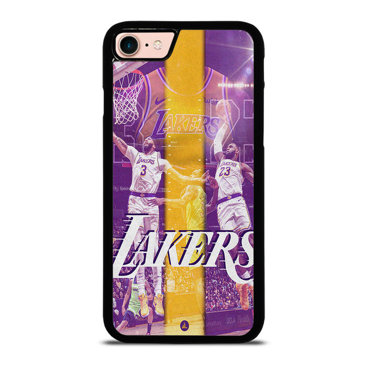 LEBRON JAMES X ANTHONY DAVIS LA LAKERS iPhone 7 / 8 Case Cover