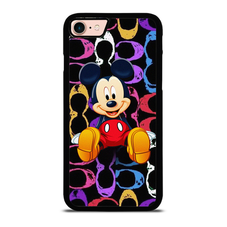 MICKEY MOUSE COACH NEW YORK CUTE iPhone 7 / 8 Case Cover