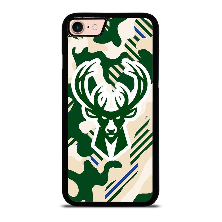 MILWAUKEE BUCKS SYMBOL PATTERN iPhone 7 / 8 Case Cover