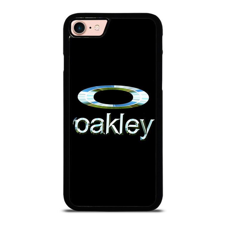 OAKLEY METAL BLACK EMBLEM iPhone 7 / 8 Case Cover