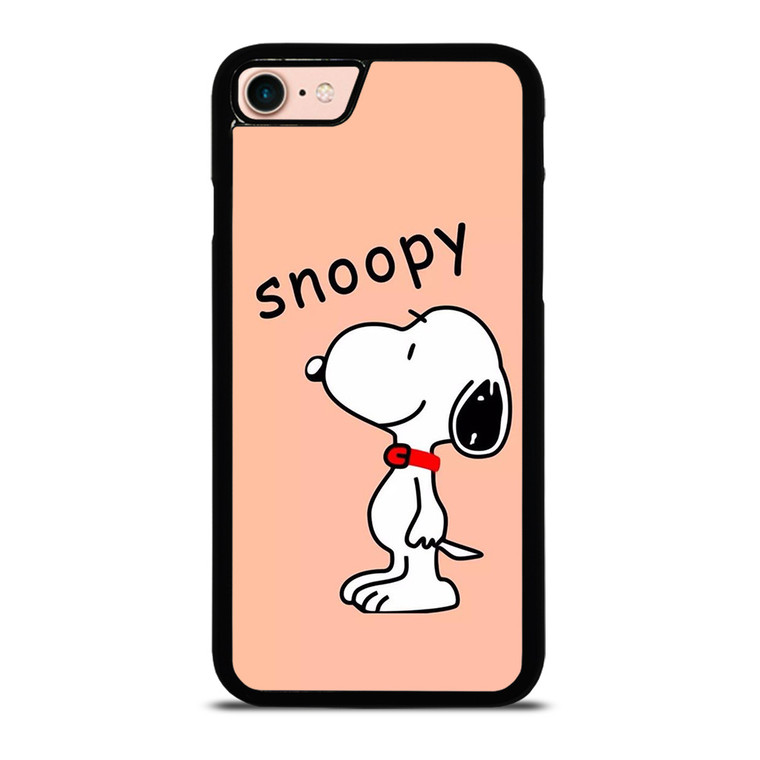 PEANUTS SNOOPY PINK iPhone 7 / 8 Case Cover PEANUTS SNOOPY PINK iPhone 7 / 8 Case Cover