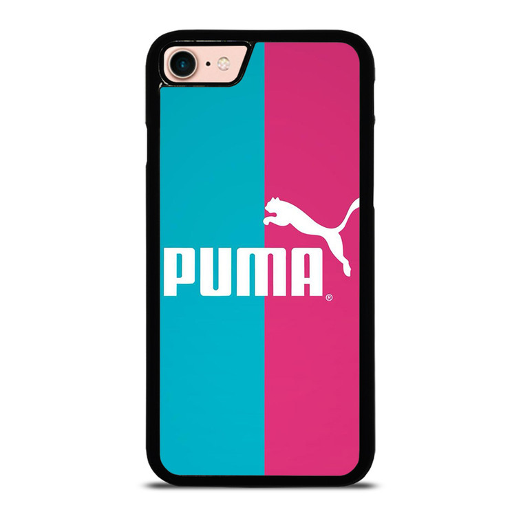 PUMA BLUE PINK LOGO iPhone 7 / 8 Case Cover PUMA BLUE PINK LOGO iPhone 7 / 8 Case Cover