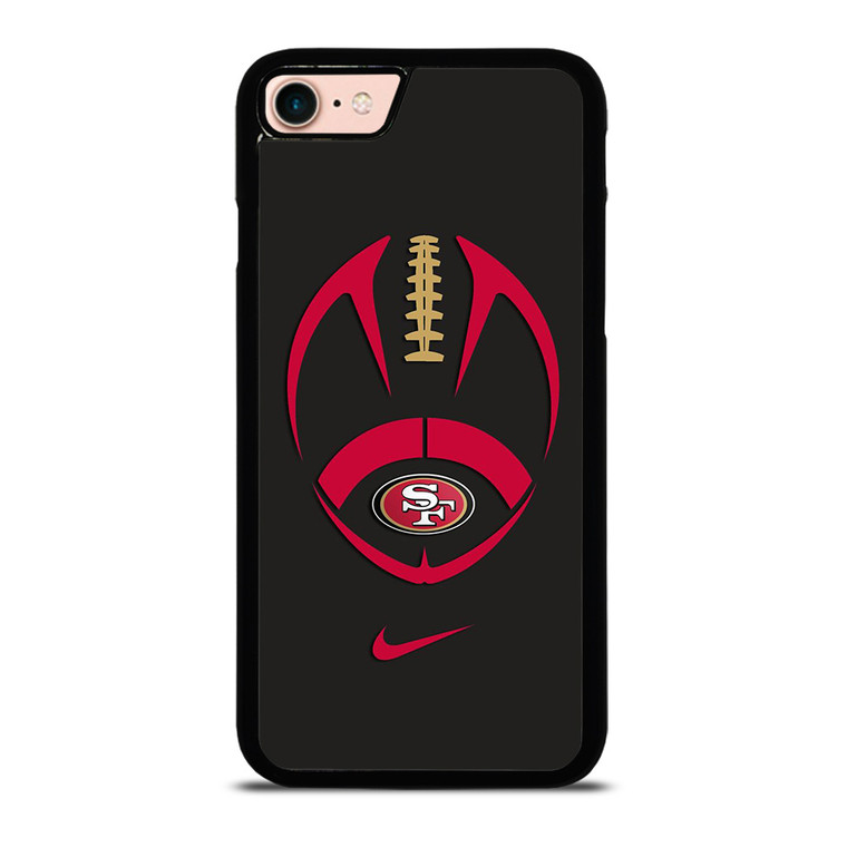 SAN FRANCISCO 49ERS FOOTBALL NIKE SYMBOL iPhone 7 / 8 Case Cover
