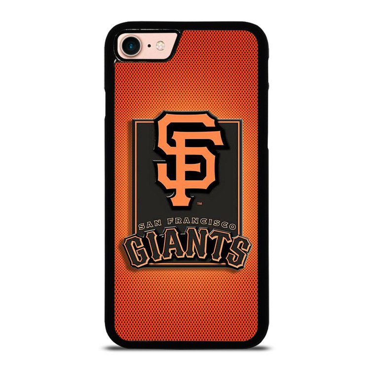 SAN FRANCISCO BASEBALL EMBLEM CARBON iPhone 7 / 8 Case Cover SAN FRANCISCO BASEBALL EMBLEM CARBON iPhone 7 / 8 Case Cover