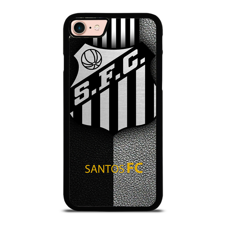 SANTOS FC FOOTBALL LEATHER LOGO iPhone 7 / 8 Case Cover