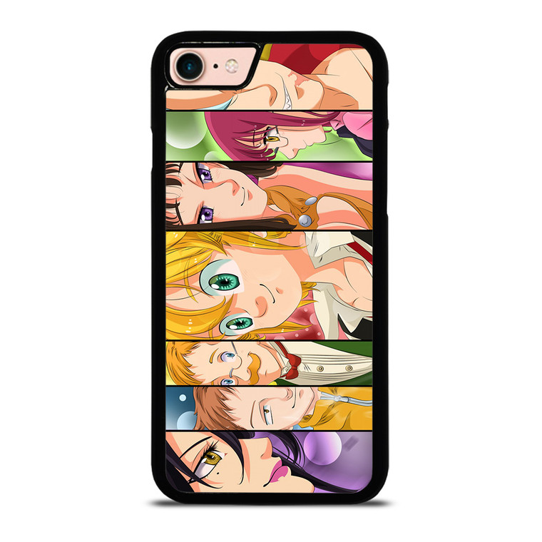 SEVEN DEADLY SINS ALL CHARACTERS COLLAGE iPhone 7 / 8 Case Cover