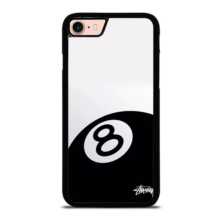 STUSSY 8 BALL BLACK iPhone 7 / 8 Case Cover