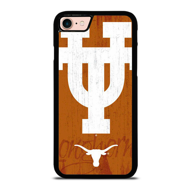 TEXAS LONGHORNS RUSTY SYMBOL iPhone 7 / 8 Case Cover TEXAS LONGHORNS RUSTY SYMBOL iPhone 7 / 8 Case Cover
