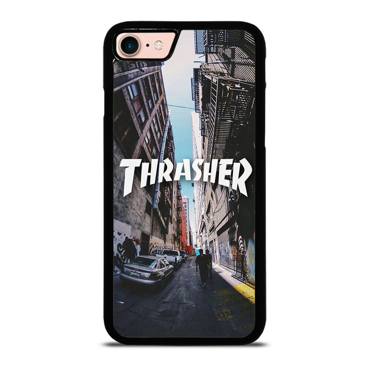 THRASHER SKATEBOARD URBAN CITY LOGO iPhone 7 / 8 Case Cover THRASHER SKATEBOARD URBAN CITY LOGO iPhone 7 / 8 Case Cover