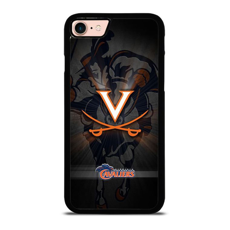 VIRGINIA CAVALIERS METAL ICON iPhone 7 / 8 Case Cover