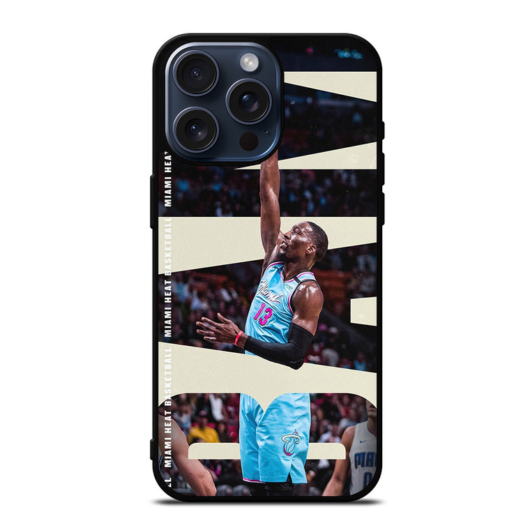 BAM ADEBAYO MIAMI HEAT NBA iPhone 15 Pro Max Case iPhone 15 Pro Max Case Cover
