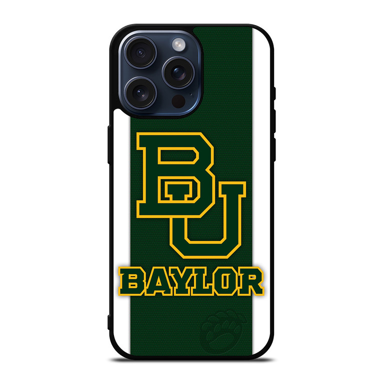 BAYLOR UNIVERISTY BASKETBALL LOGO iPhone 15 Pro Max Case iPhone 15 Pro Max Case Cover