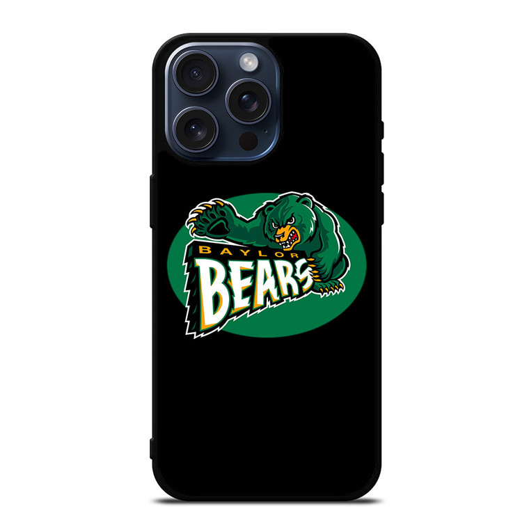 BAYLOR UNIVERSITY BEARS BASKETBALL SYMBOL iPhone 15 Pro Max Case iPhone 15 Pro Max Case Cover