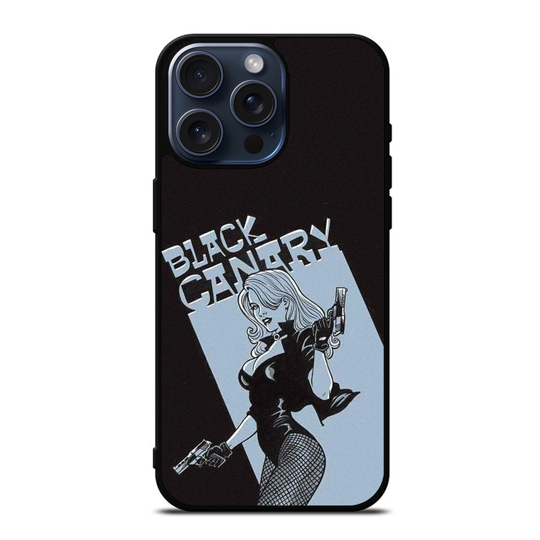 BLACK CANARY COMIC ART iPhone 15 Pro Max Case iPhone 15 Pro Max Case Cover
