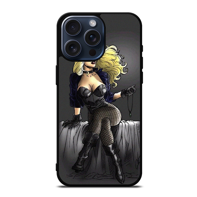 BLACK CANARY DC COMICS iPhone 15 Pro Max Case iPhone 15 Pro Max Case Cover